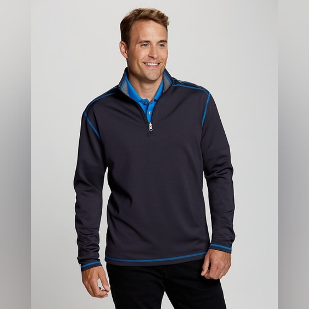 Cutter & Buck Evergreen Reversible Overknit 1/4 Zip